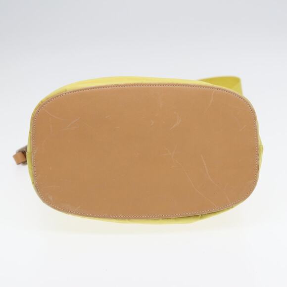 PRADA Shoulder Bag Nylon Yellow - Picture 9 of 10